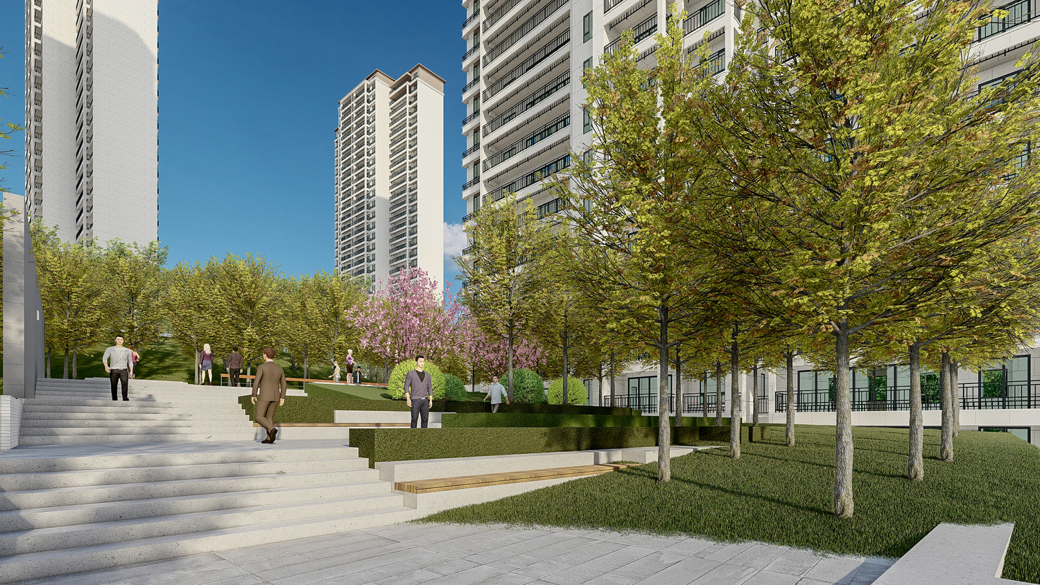 祁阳嘉信悦府(大区) - 湖南瀚雅园林工程有限公司