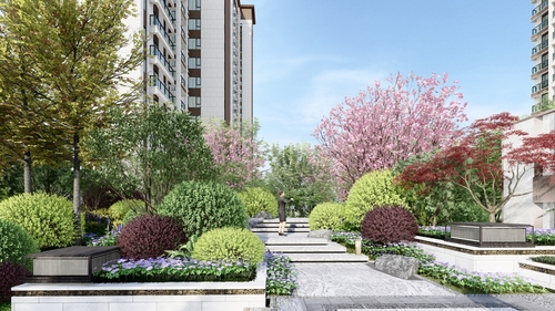 祁阳嘉信悦府(展示区) - 湖南瀚雅园林工程有限公司