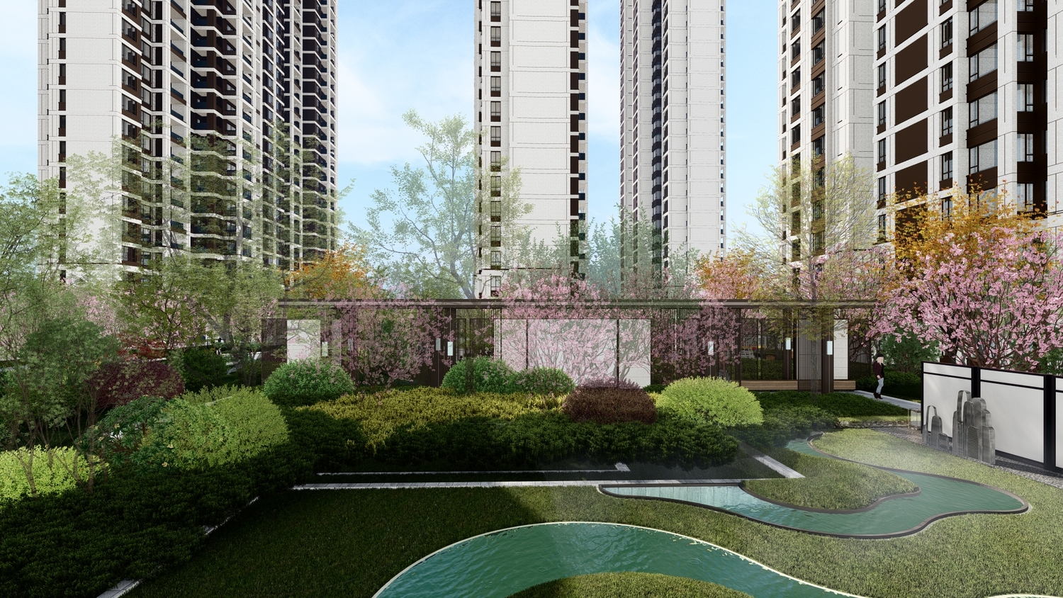 祁阳嘉信悦府(大区) - 湖南瀚雅园林工程有限公司