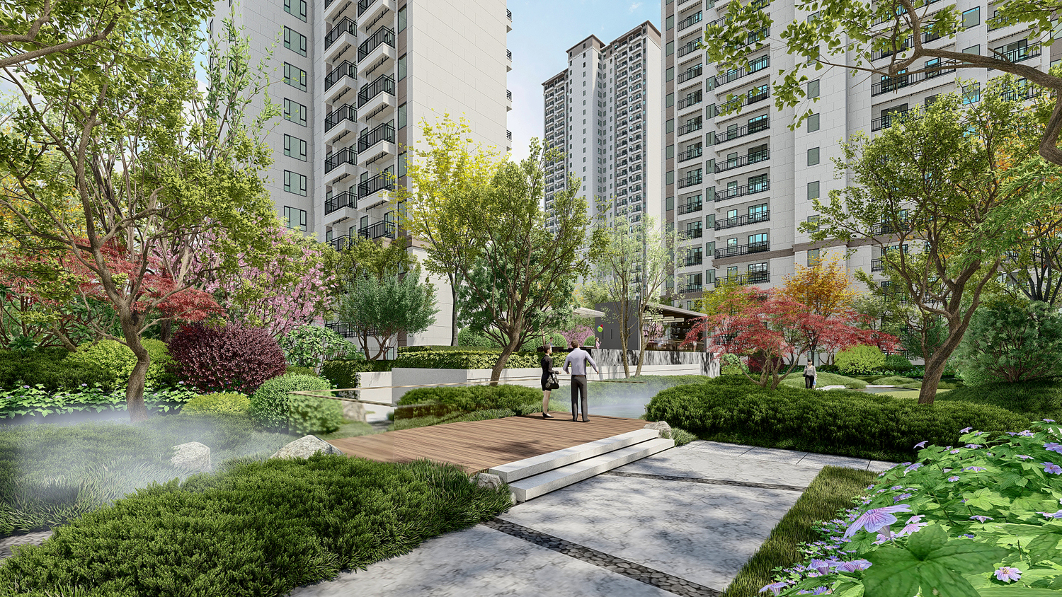 祁阳嘉信悦府(大区) - 湖南瀚雅园林工程有限公司